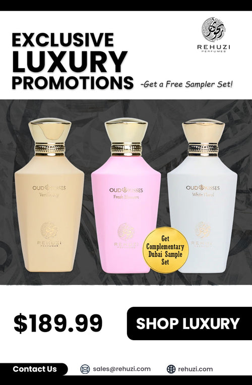Fresh Blossom + White Floral + Vanilla Sky + All Samplers (Oud & Kisses Bundle of 4)